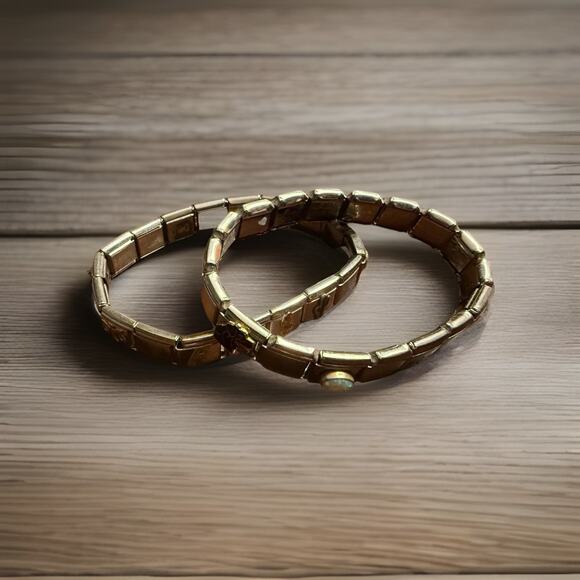 Unbranded Jewelry - Original Italian Charm Bracelets, Lot‎ of 2 EUC